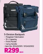 5 Division Backpack-Each