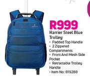 Harrier Steel Blue Trolley