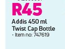 Addis 450ml Twist Cap Bottle