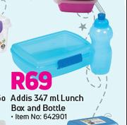 Addis 347ml Lunch Box & Bottle