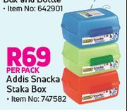 Addis Snacka Staka Box-Per Pack