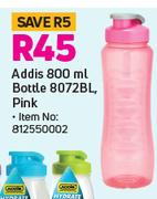 Addis 800ml Bottle Pink