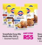Snowflake Easy Mix Muffin Mix-For Any 5 x 500g