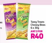 Tasty Treats Cheezy Bites-For Any 2 x 6 x 30g
