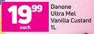 Danone Ultra Mel Vanilla Custard-1Ltr