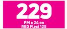 2 x Samsung Galaxy A03 Core 4G Smartphone-On Red Flexi 125 + On Promo 65
