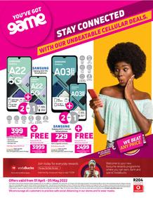 Game Cellular : Stay Connected With Our Unbeatable Cellular Deals (01 April - 05 May 2022)