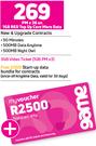 Huawei Y60 4G Smartphone-On 1GB Red Top Up Core More Data
