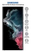 Samsung Galaxy S22 Ultra 5G Black Smartphone-On 1GB Red Core More Data