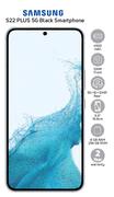 Samsung Galaxy S22 Plus 5G Black Smartphone-Each