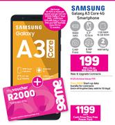 Samsung Galaxy A3 Core 4G Smartphone-On Red Flexi 125