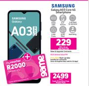 Samsung Galaxy A03 Core 4G Smartphone-Each