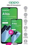2 x Oppo A16s 4G Smartphone-On 1GB Red Core More Data + On Promo 65
