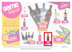 Game Liquor : Stock Up With Everyday Low Prices (13 September - 16 September 2021), page 1