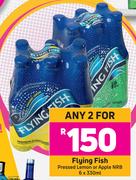 Flying Fish Pressed Lemon Or Apple NRB-For 2 x 6 x 330ml