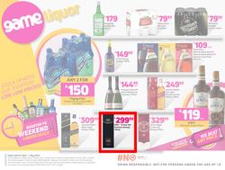 Game Liquor : Stock Up With Our Everyday Low, Low Prices (27 April - 01 May 2022), page 1