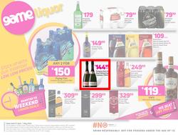 Game Liquor : Stock Up With Our Everyday Low, Low Prices (27 April - 01 May 2022), page 1