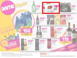 Game Liquor : Stock Up With Our Everyday Low, Low Prices (27 April - 01 May 2022), page 1