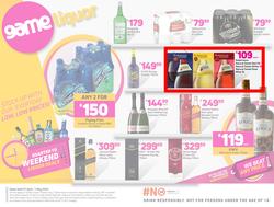 Game Liquor : Stock Up With Our Everyday Low, Low Prices (27 April - 01 May 2022), page 1