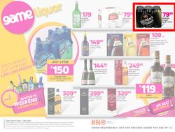 Game Liquor : Stock Up With Our Everyday Low, Low Prices (27 April - 01 May 2022), page 1
