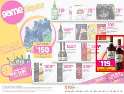 Game Liquor : Stock Up With Our Everyday Low, Low Prices (27 April - 01 May 2022), page 1