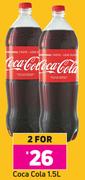 Coca Cola-For 2 x 1.5Ltr