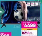 Hisense 40" Smart TV