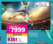 Hisense 58" Premium UHD Smart TV