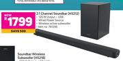 Hisense 2.1 Channel Soundbar HS212