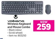 Volkano Wireless Keyboard & Mouse Combo