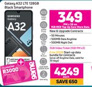 Samsung Galaxy A32 LTE 128GB Black Smartphone-Each