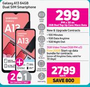 Samsung Galaxy A13 64GB Dual SIM Smartphone-Each