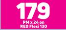 Tecno Pop 5 LTE Smartphone-On Red Flexi 130