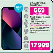 Apple iPhone 13 128GB Smartphone-Each