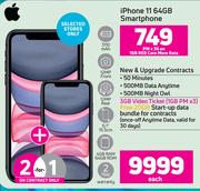 Apple iPhone 11 64GB Smartphone-Each
