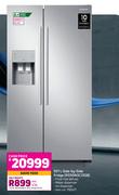 Samsung 501L Side By Side Fridge RS50N3C13SB