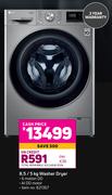 LG 8.5/5kg Washer Dryer