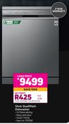 LG Silver Quadwash Dishwasher
