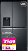 LG 611L Side By Side Fridge GC-L257SQSL
