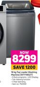 Hisense 18kg Top Loader Washing Machine WTY1802T