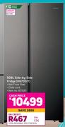 Hisense 508L Side By Side Fridge H670SIT