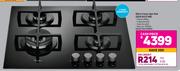 Whirlpool 60cm Ceran Gas Hob GOA 6423 NB