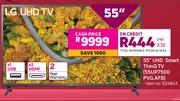 LG 55" UHD Smart ThinQ TV 55UP7500 PVG.AFB