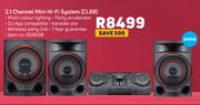 LG 2.1 Channel Mini HiFi System CL88