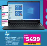 HP Intel Celeron Laptop