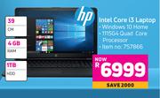 HP Intel Core i3 Laptop