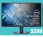 Dell 24" LED Monitor SE2416H