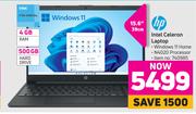 HP 39cm (15.6") Intel Celeron Laptop