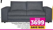 Tranquility Sleeper Couch (Grey)