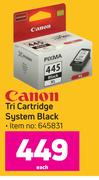 Canon Tri Cartridge System (Black)-Each